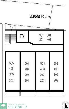 スクエア コートの物件内観写真